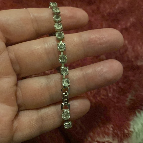 Vintage rhinestone bracelet PM 1726 - Picture 6 of 6